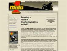 Tablet Screenshot of moto1.fi